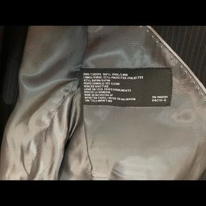 JF J. Ferrar Black Men’s Suit